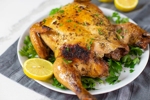 Grilled Spatchcock Chicken