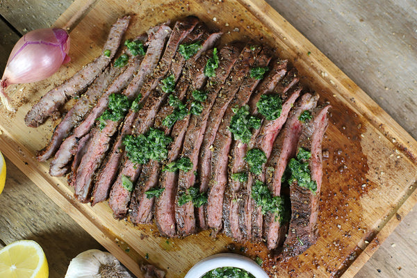 Argentinian Skirt Steak with Chimichurri