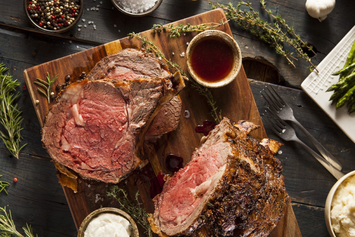 Rosemary and Sage Prime Rib LouisianaGrills
