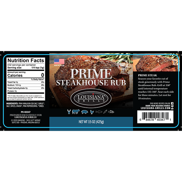 Prime Steakhouse Rub